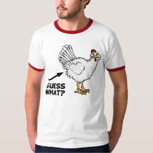 Vermutung welcher Huhn-Hintern T-Shirt