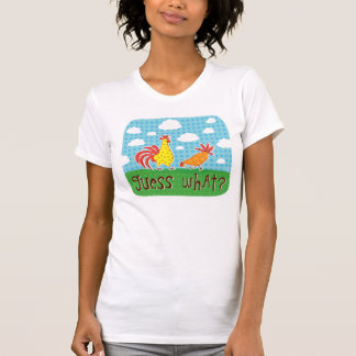 Vermutung welches Huhn-Hinternt-shirt T-Shirt