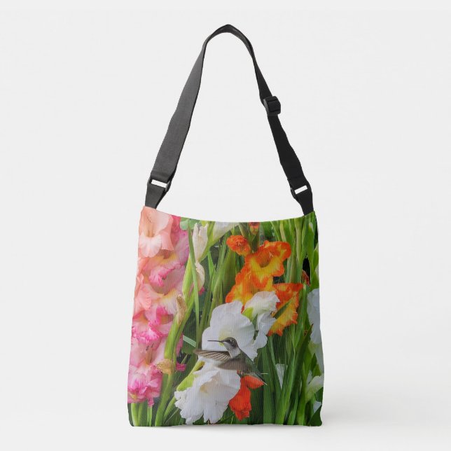 Vern The Hummingbird Tasche über der Schulter 2 (Vorderseite)
