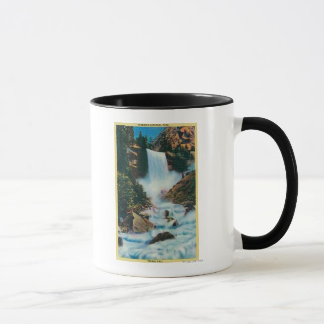 Vernal Falls at YosemiteYosemite, CA Tasse (Rechts)