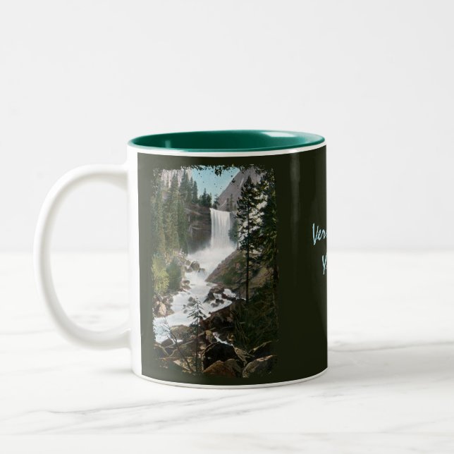 Vernal Falls bemalt Coffee Tasse (Links)