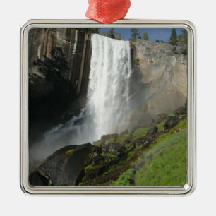 Vernal Falls I im Yosemite National Park Ornament Aus Metall