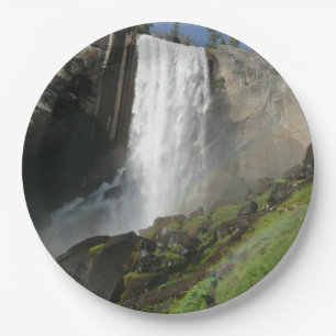 Vernal Falls I im Yosemite National Park Pappteller