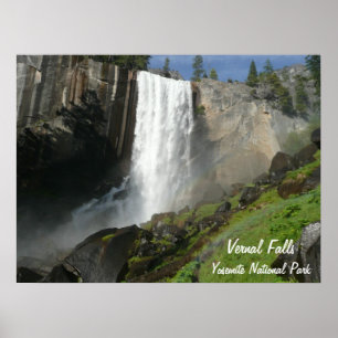Vernal Falls I im Yosemite National Park Poster