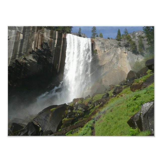Vernal Falls I in Yosemite National Park Fotodruck (Vorne)