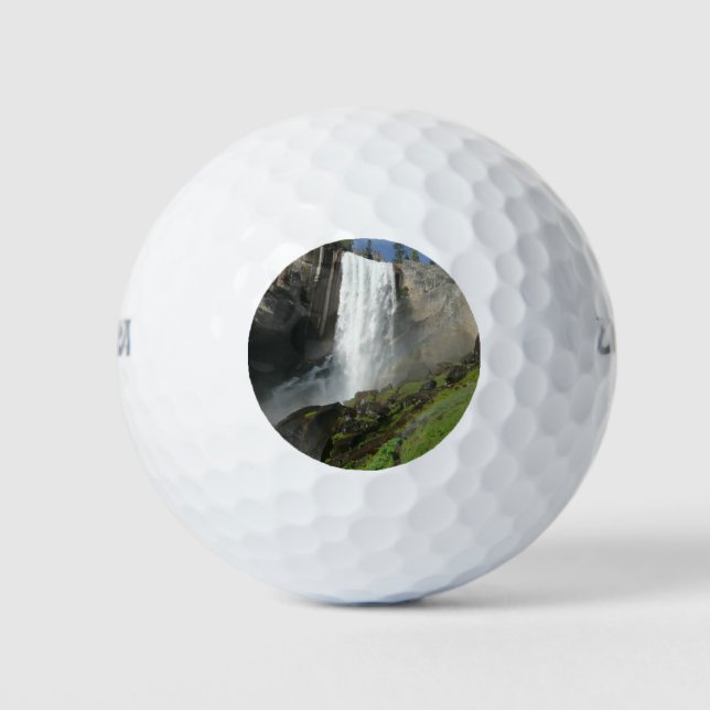 Vernal Falls I in Yosemite National Park Golfball (Vorderseite)