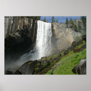 Vernal Falls I in Yosemite National Park Poster