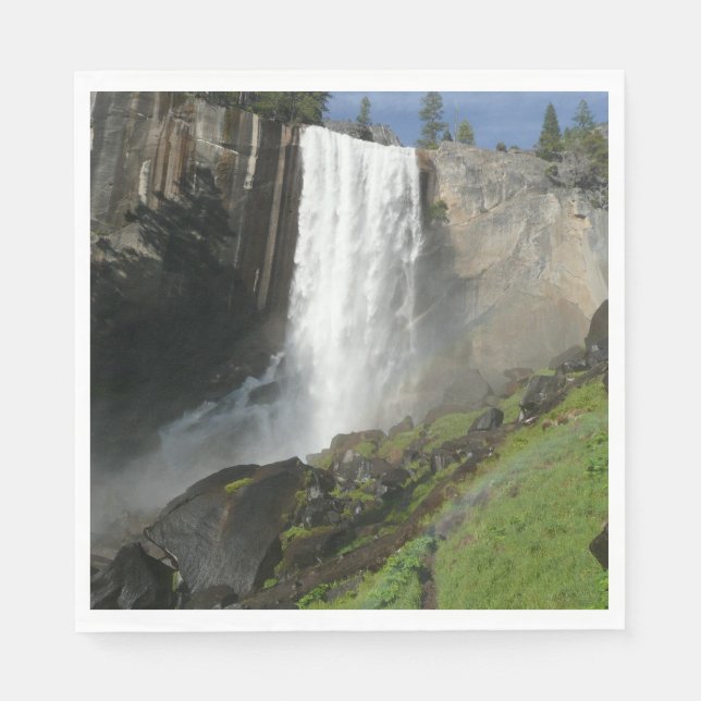 Vernal Falls I in Yosemite National Park Serviette (Vorderseite)