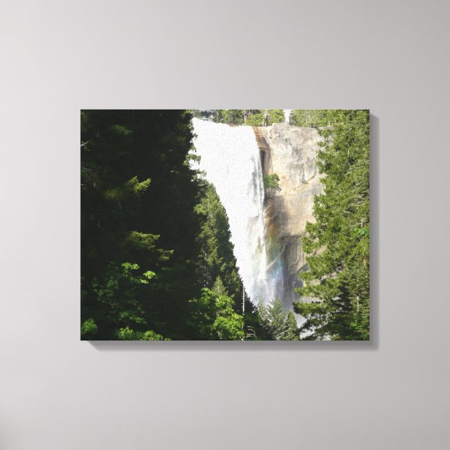Vernal Falls II. im Yosemite-Nationalpark Leinwanddruck (Vorderseite)
