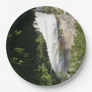 Vernal Falls II im Yosemite-Nationalpark Pappteller