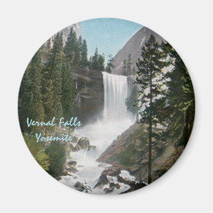 Vernal Falls Vintag Yosemite Magnet