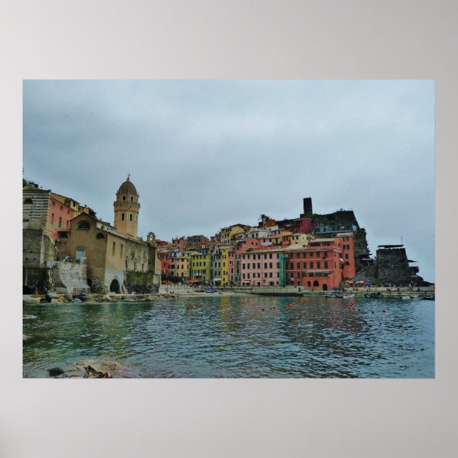 Vernazza, Cinque Terre, Italien Poster (Vorne)