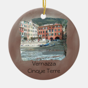 Vernazza - Cinque Terre Keramikornament
