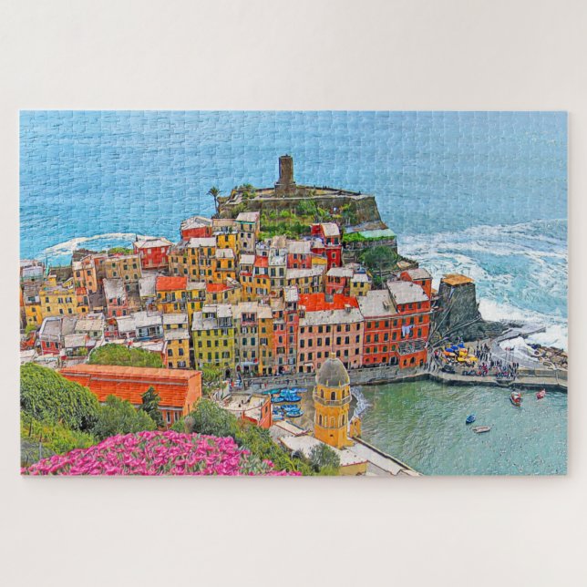 VERNAZZA - Cinque Terre - Panorama - Ligurien - (Horizontal)