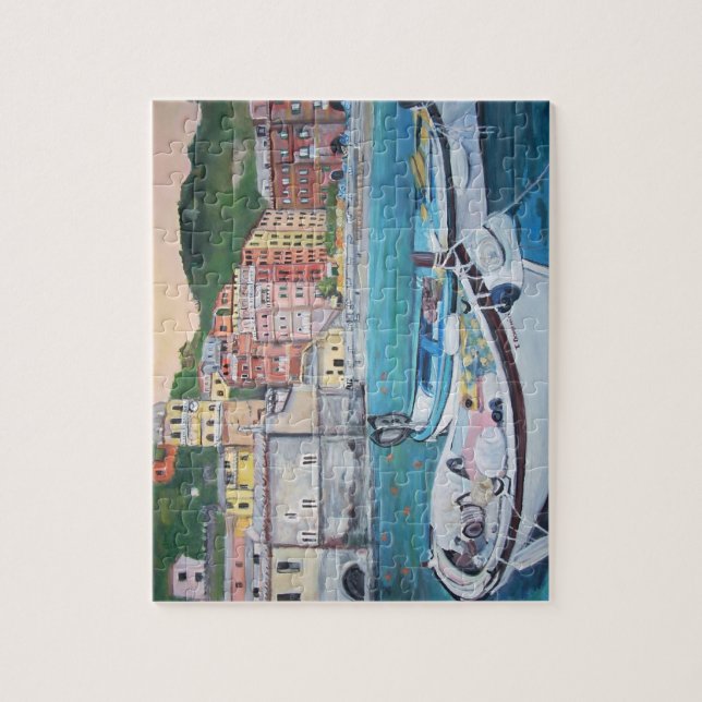 Vernazza, Cinque Terre Puzzlespiel (Vertikal)