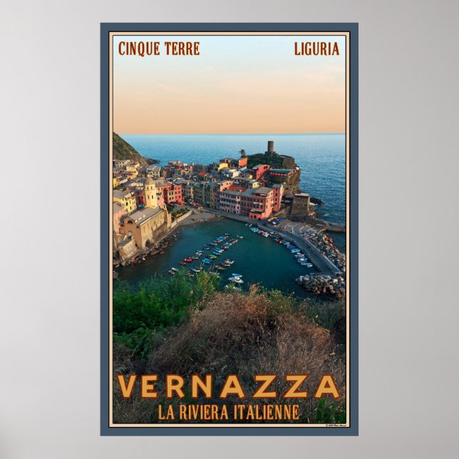 Vernazza Poster (Vorne)