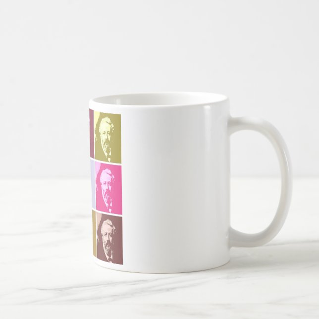 Verne PopArt Kaffeetasse (Rechts)