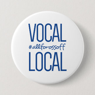 Vernehmbares u. lokales #AllForOssoff - BLAU Button