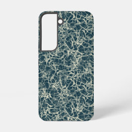 Vernetzung von Neuronen auf Aquamarin - nahtlos. Samsung Galaxy Hülle