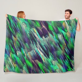 Vernichtete virtuelle, farbenfrohe Stalaktiten ode Fleecedecke