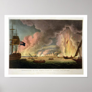 Vernichtung der französischen Flotte in Toulon, 18 Poster