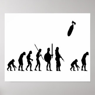 Vernichtung von Evolutionen Poster