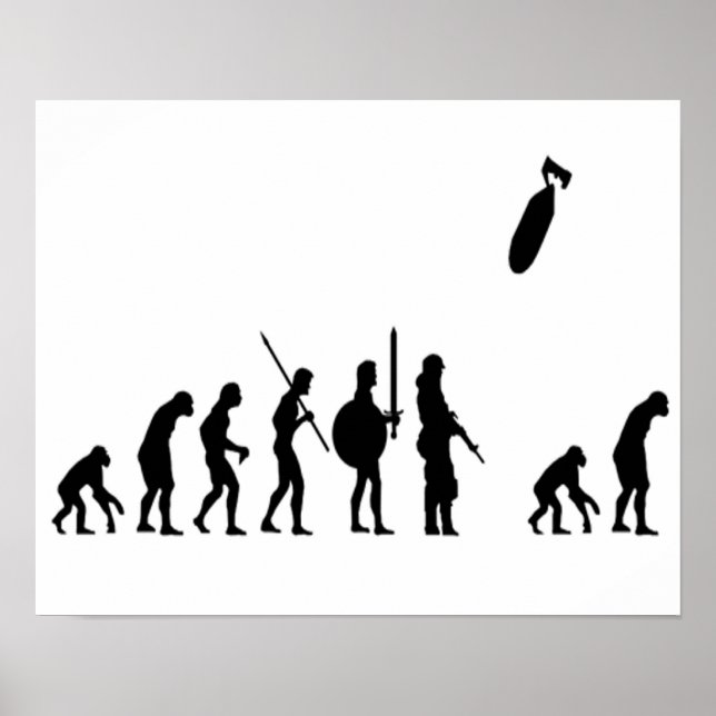 Vernichtung von Evolutionen Poster (Vorne)