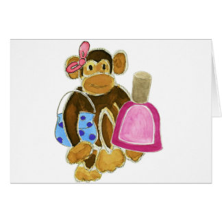 Vernis à ongles de singe de mode