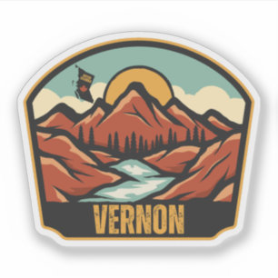 Vernon, British Columbia Aufkleber