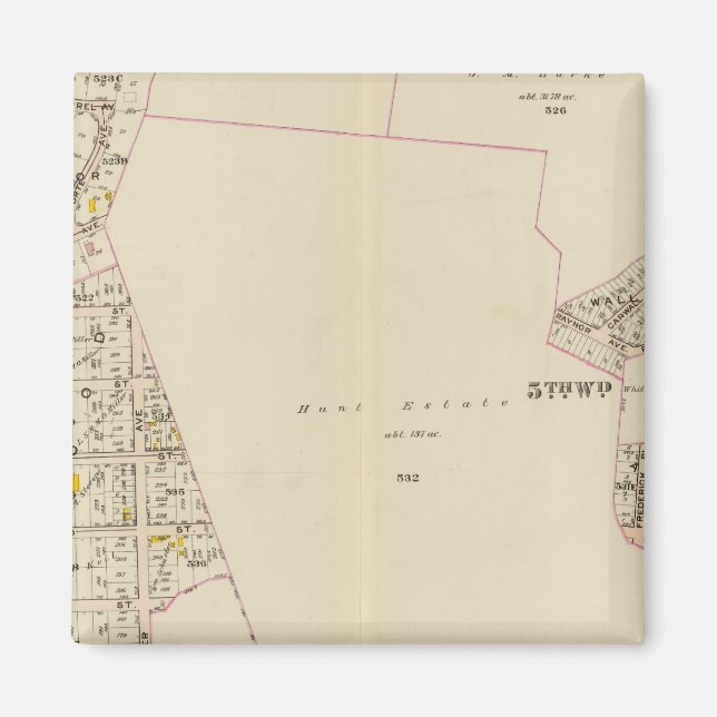 Vernon wards 4-5, New York 2 Magnet (Vorne)