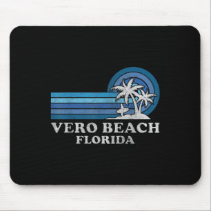 Vero Beach Florida Familienurlaub Vintag Mousepad