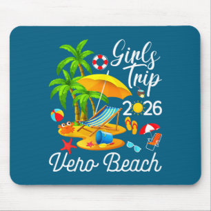 Vero Beach Florida Sommer Tropische Kunstwerke Mousepad