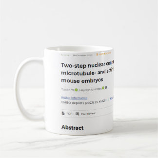 Veröffentlichung des Forschungspapiers zum Geschen Kaffeetasse