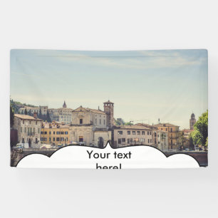 Verona-Architektur, Italien Banner