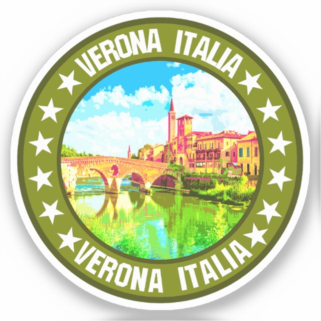 Verona Aufkleber (Vorderseite)