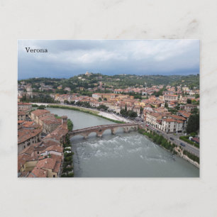 Verona Italien Feiertagspostkarte