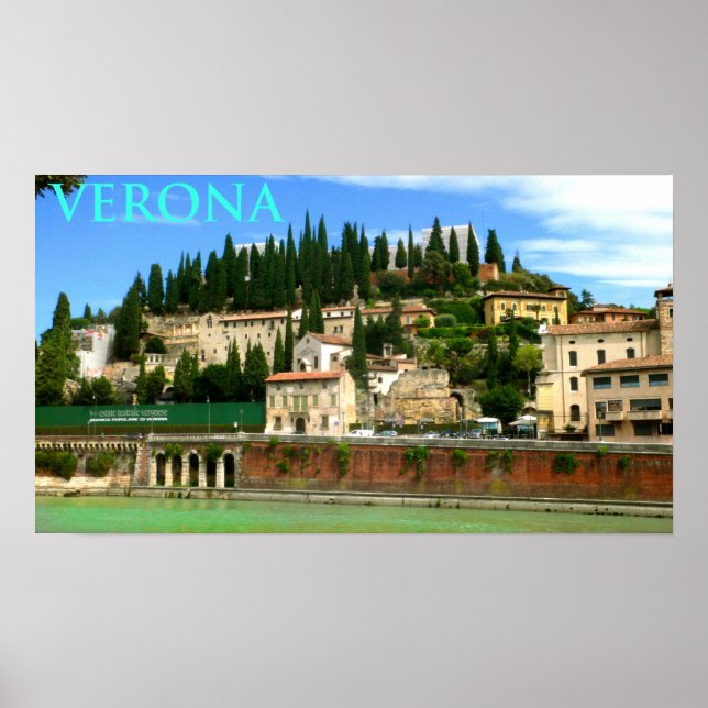 verona italy poster (Vorne)