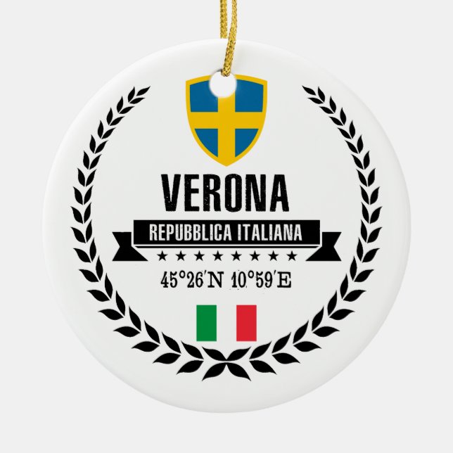 Verona Keramikornament (Vorne)