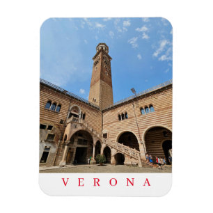 Verona Lamberti Tower View Kühlschrankmagnet Magnet