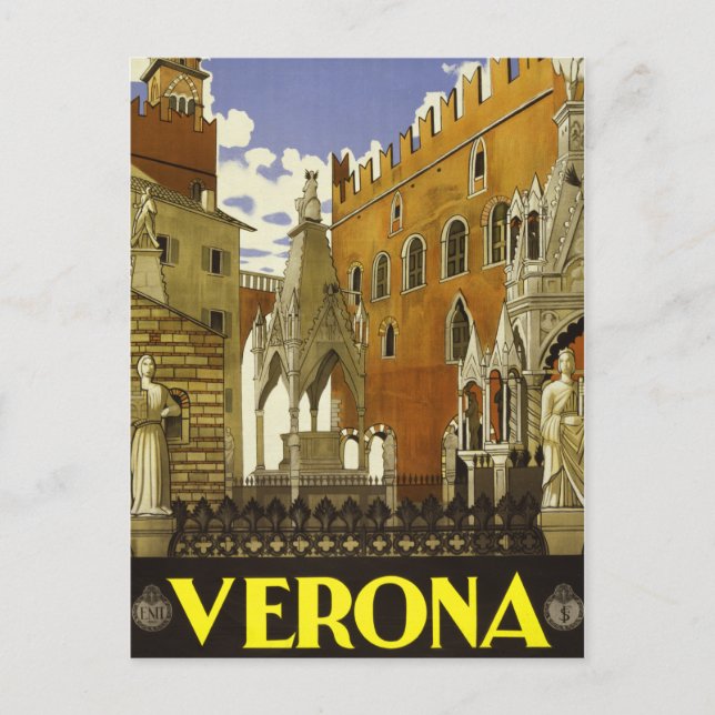 Verona Postkarte (Vorderseite)