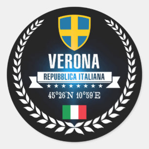Verona Runder Aufkleber
