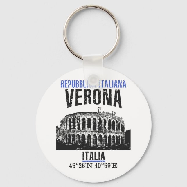 Verona Schlüsselanhänger (Vorderseite)