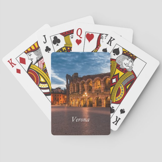 Verona Spielkarten (Rückseite)