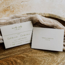 VERONA Sunset Moss Meal Choice Hochzeit