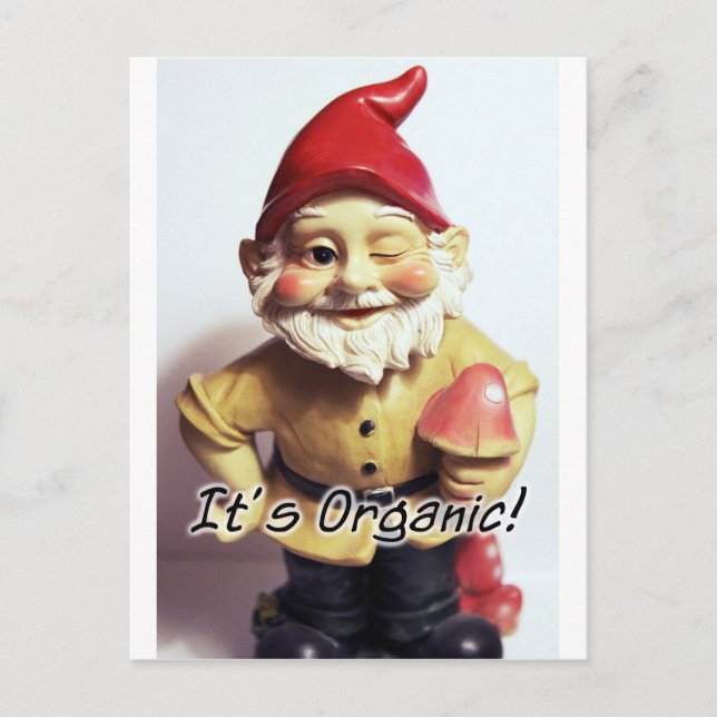 Veronica das Gnome Postkarte (Vorderseite)