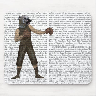 Verpacken-Bulldogge voll Mousepad