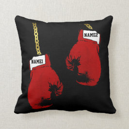 Verpacken-Handschuhe personalisiert Kissen