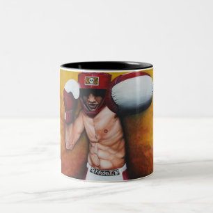Verpacken-Kunst Zweifarbige Tasse