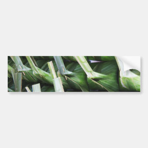 verpackte Bananenleaf-Packungen Autoaufkleber