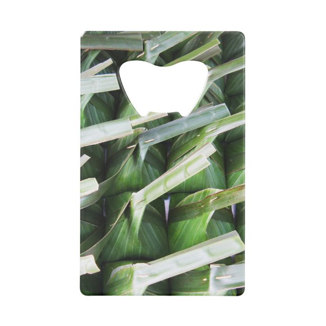 verpackte Bananenleaf-Packungen Geldbeutel Flaschenöffner (Vorderseite)